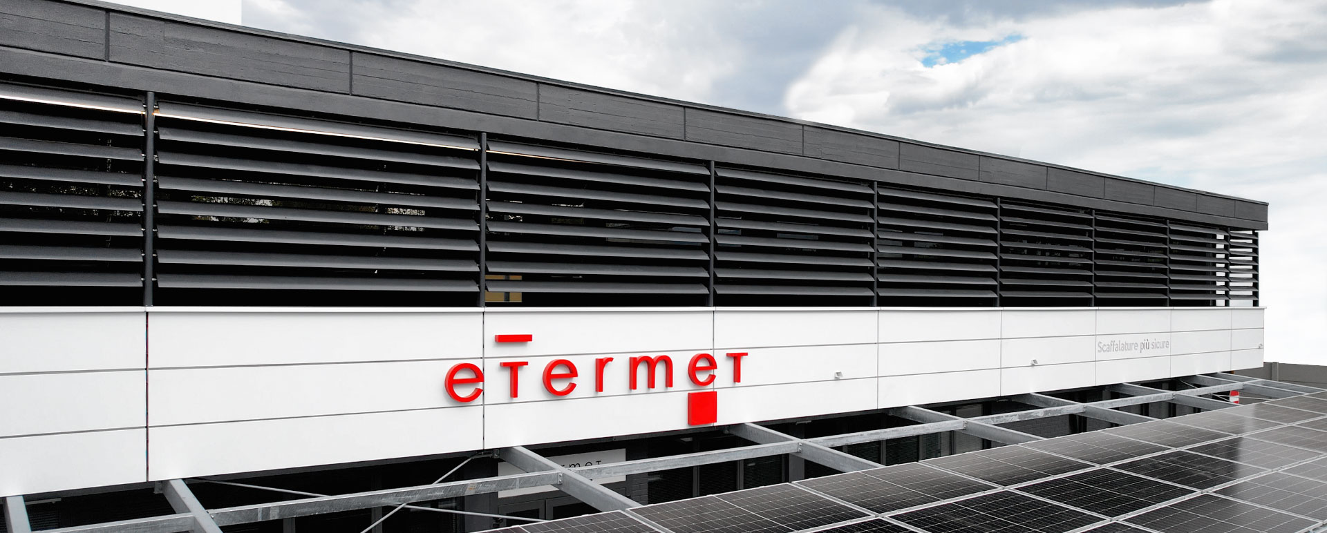 Etermet Facciata frontale della sede